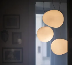 Suspension*Foscarini Suspension, Gregg Media, , LED, 2700K, 2581lm, L31cm, H26cm - variable, blanc