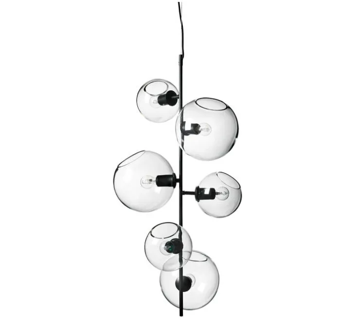 Suspension, Göte, noir, Ø42cm, H83cm - Cobankeryd