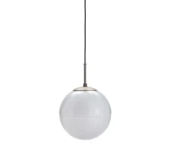 Suspension, Halda , blanc et marron, Ø30cm, H44cm - House Doctor