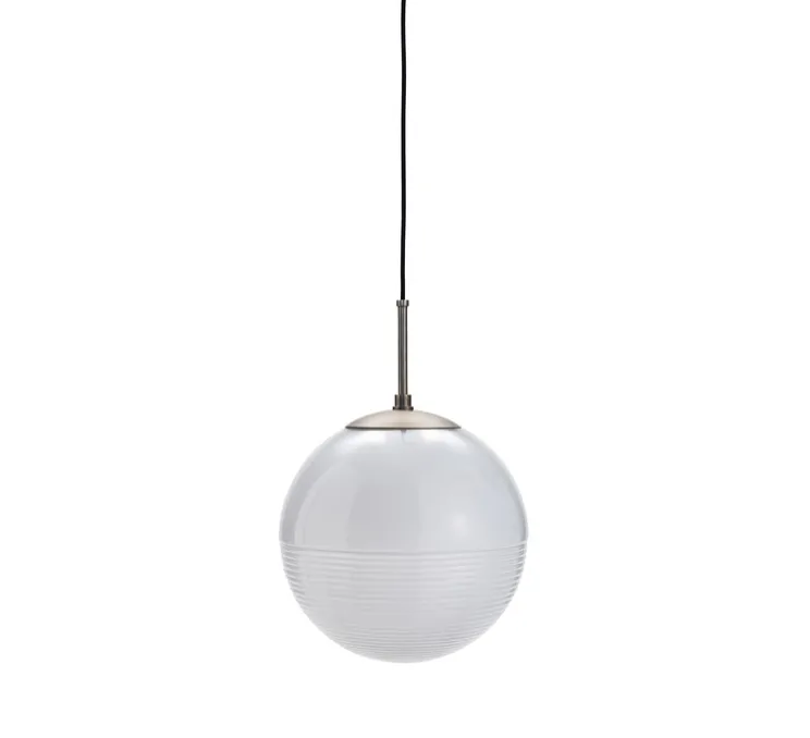 Suspension, Halda , blanc et marron, Ø30cm, H44cm - House Doctor