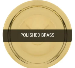 Suspension, Hali, laiton Poli, verre transparent, IP65, L28cm, H22- Mullan Lighting