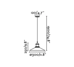 Suspension*Faro Suspension, Halita, , Ø30cm, H25cm - transparent, or