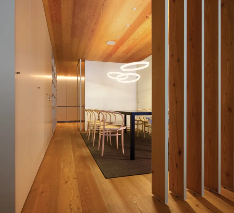 Suspension, Halo Jewel, 2332, blanc, LED, dim, 3000k, 4749 lm, L127cm, H4cm - Vibia