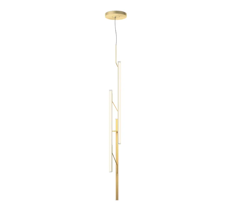 Suspension, Halo Jewel 2356, or, LED, 3000K, 4584lm, Ø25cm, H172cm - Vibia