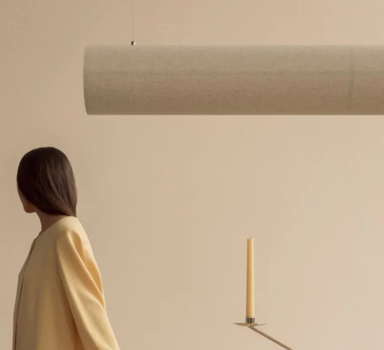 Suspension*Audo Copenhagen Suspension, Hashira Linear, , LED, 2700K, 380 lm, L140cm, H18cm - naturel