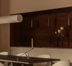 Suspension*Audo Copenhagen Suspension, Hashira Linear, , LED, 2700K, 380 lm, L140cm, H18cm - naturel