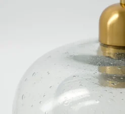 Suspension*House Doctor Suspension, HDBell, , Ø25cm, H26cm - Laiton, transparent