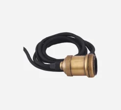 Suspension*House Doctor Suspension, HDHatt, , L30cm, H14,5cm - laiton antique et noir