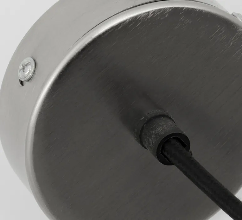 Suspension*House Doctor Suspension, HDMesh, , Ø30cm, H100cm - argent brossé