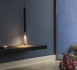 Suspension*SLV Suspension, Helia 40, , LED, 3000K, 700 lm, Ø4cm, H45cm - noir