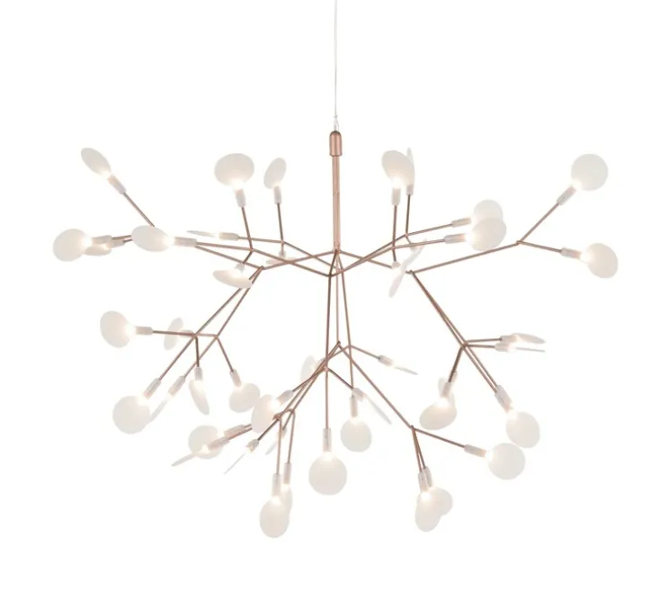 Suspension, Heracleum III, Small, cuivre, LED, dim, 2600K, 1180 lm, Ø72cm, H53cm - Moooi