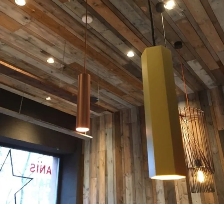 Suspension*Wever&Ducré Suspension, HEXO 3.0 LED, 3000K, , H30cm - or brossé