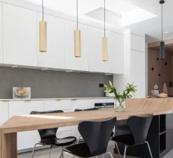 Suspension, Hexo 3.0 LED, or, LED, dim, 3000K, 425 lm, Ø7,7cm, H30cm - Wever&Ducré