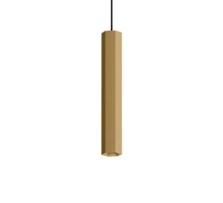 Suspension, Hexo Mini 3.0 PAR11, sans rosace, champagne, Ø4,9cm, H30cm - Wever&Ducré