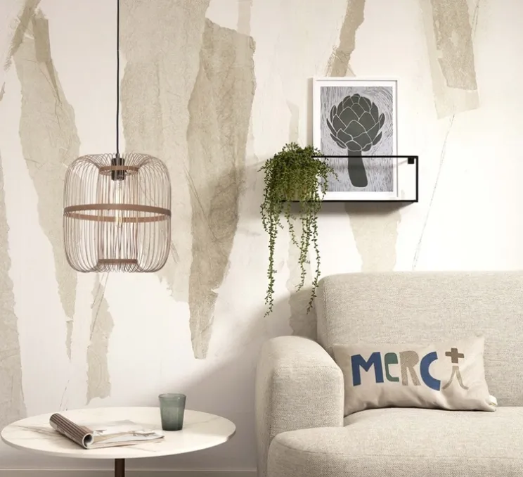 Suspension, Hokkaido L, naturel, Ø25cm, H38cm - Good&Mojo