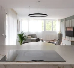 Suspension*ONOK Suspension, Hoop Horizontal Led Intérieur, , LED, 3000K, 3000 lm, Ø70cm, H4cm - noir