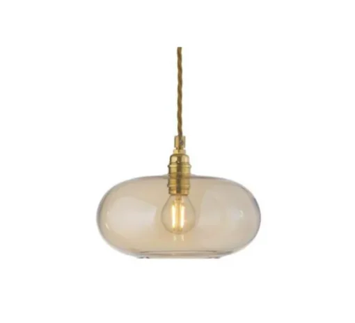 Suspension, Horizon 21, Or fumé, Ø21cm, H14cm - Ebb and Flow