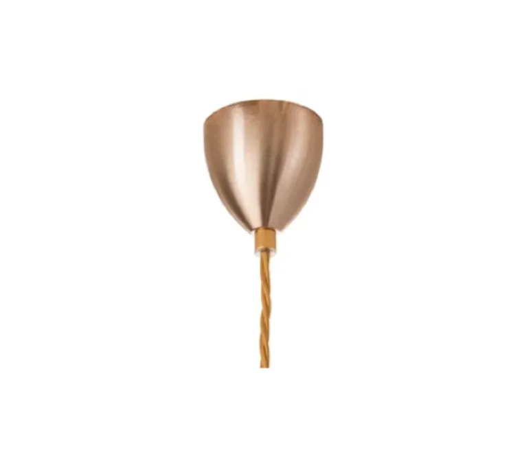 Suspension, Horizon 21, Or fumé, Ø21cm, H14cm - Ebb and Flow