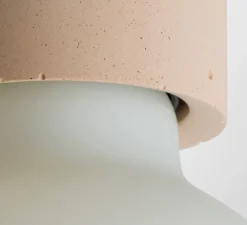 Suspension, Ila Maxi, Pêche, Ø5,5cm, H28cm - Plato Design