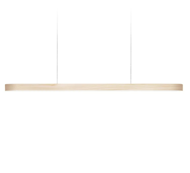 Suspension*LZF Suspension, I-Line, blanc ivoire, LED, 3000K, 1434lm, L120cm, H5cm - blanc ivoire, noir