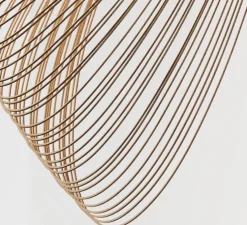 Suspension, Illan 80, dimmable coupure de phase, bouleau, LED, 2700K, Ø80cm, H80cm - Luceplan