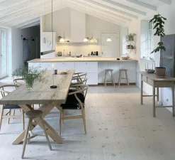 Suspension*Anour Suspension, I-Model Cord, , LED, dim, 2700K, 2840 lm, L200cm, H5,3cm - acier bleui