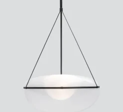Suspension*A-N-D Suspension, Iris, A/B, , LED, dim, 1-10V, 2700k, Ø90cm, H45cm - noir
