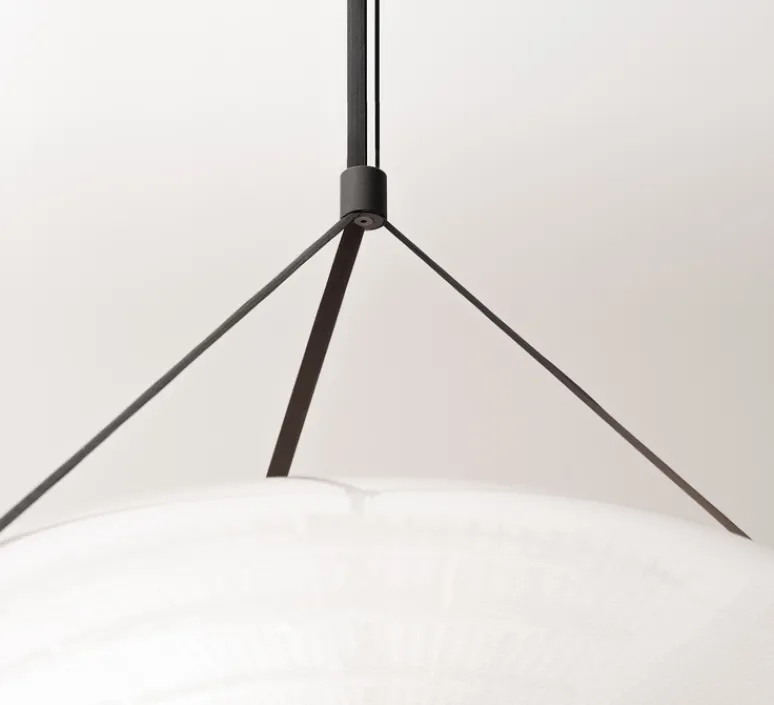 Suspension*A-N-D Suspension, Iris, A/B, , LED, dim, 1-10V, 2700k, Ø90cm, H45cm - noir