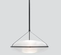 Suspension*A-N-D Suspension, Iris, B/B, , LED, dim, 1-10V, 2700k, Ø90cm, H30cm - noir