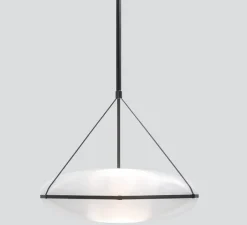 Suspension*A-N-D Suspension, Iris, B/B, , LED, dim, 1-10V, 2700k, Ø90cm, H30cm - noir