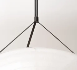Suspension*A-N-D Suspension, Iris, B/B, , LED, dim, 1-10V, 2700k, Ø90cm, H30cm - noir