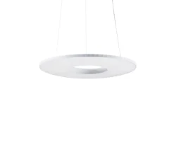 Suspension*Dix heures dix Suspension, Iris Horizontal 60, , LED, dim, 2700K, 5250 lm, Ø60cm, P60cm - blanc