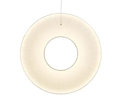 Suspension*Dix heures dix Suspension, Iris Verticall 80, , LED, dim, 2700K, 7350 lm, Ø78cm, P78cm - blanc