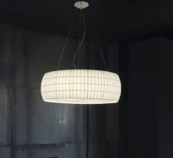 Suspension*Carpyen Suspension, Isamu Ø118, , Ø118cm, H53cm - blanc