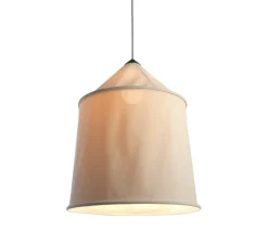 Suspension, Jaima 43, beige, IP65, LED, dim, 2700K, 528 lm, Ø43cm, H50cm - Marset