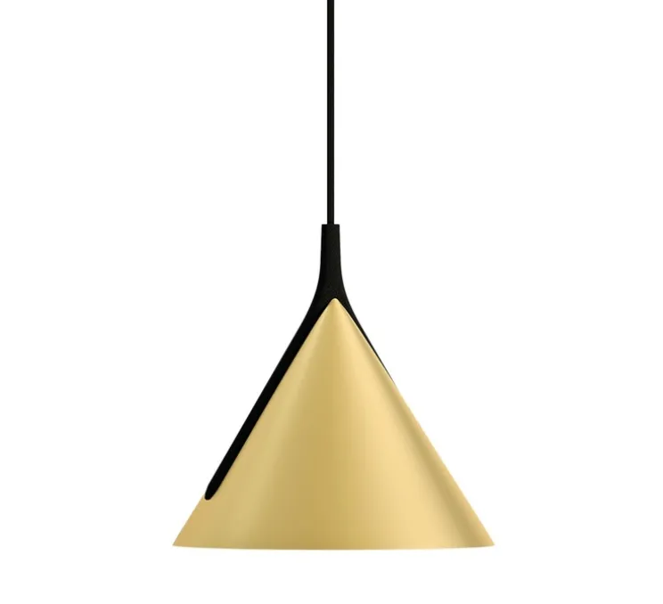 Suspension, Jewel Mono, noir et or, LED, 2700K, 671lm, Ø9cm, H9cm - Axolight