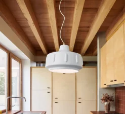 Suspension, Jimmy L, blanc, Ø38cm, H28cm - Market Set