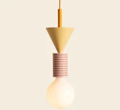 Suspension, Junit Fruta, rose, marron, Ø12cm, H43cm - Schneid