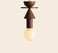 Suspension*Schneid Suspension, Junit Stanza, , Ø12cm, H43cm - Mocca