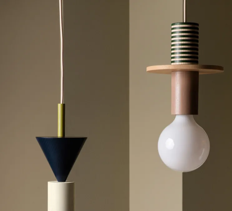 Suspension, Junit Tame, marron, Ø12cm, H35cm - SCHNEID