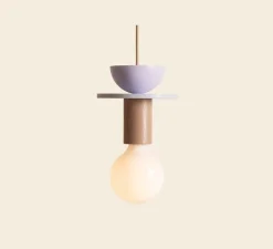 Enfants|Suspension*Schneid Suspension, Junit Toffee, , Ø18cm, H31cm - Beige, lilas