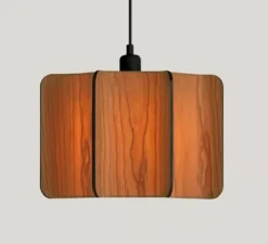 Suspension*LZF Suspension, Kactos, , L38cm, H24cm - cerise, structure noire