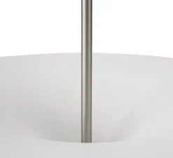 Suspension, Kantarell, nickel, LED, dim, 2700K, 1000 lm, Ø60cm, H51cm - New Works