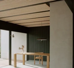 Suspension, Kantarell, noir, LED, dim, 2700K, 1000 lm, Ø55cm, H40cm - New Works