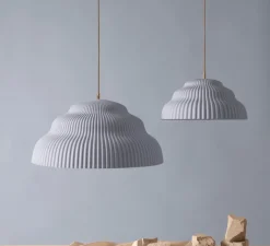 Suspension*Schneid Suspension, Kaskad Big, bleu clair, Ø57cm, H27cm - bleu ciel