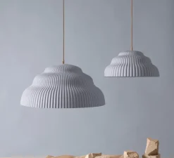 Suspension, Kaskad, bleu clair, Ø36cm, H17cm - Schneid