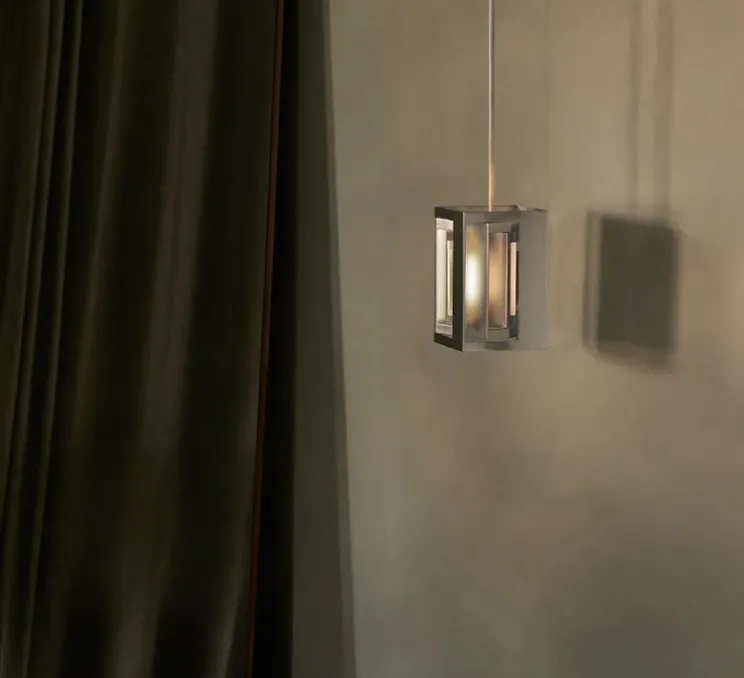 Suspension, Kassablanka 142, aluminium, L14,2cm, H15,3cm - Lyfa