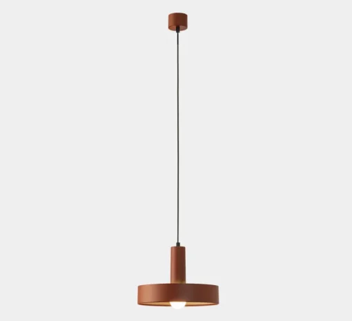 Suspension*LEDS C4 Suspension, Keops S, , Ø28cm, H21,5cm - rouge brique