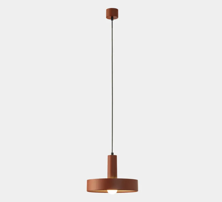 Suspension*LEDS C4 Suspension, Keops S, , Ø28cm, H21,5cm - rouge brique