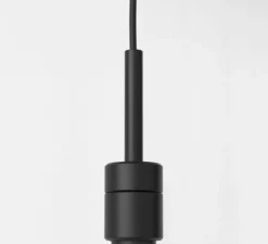 Suspension, Kit 4, noir mat, Ø11cm, H7cm - Astro